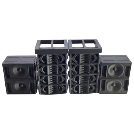 Sistema PA Pro 4+4 TOP + 4 SUB (pareja)